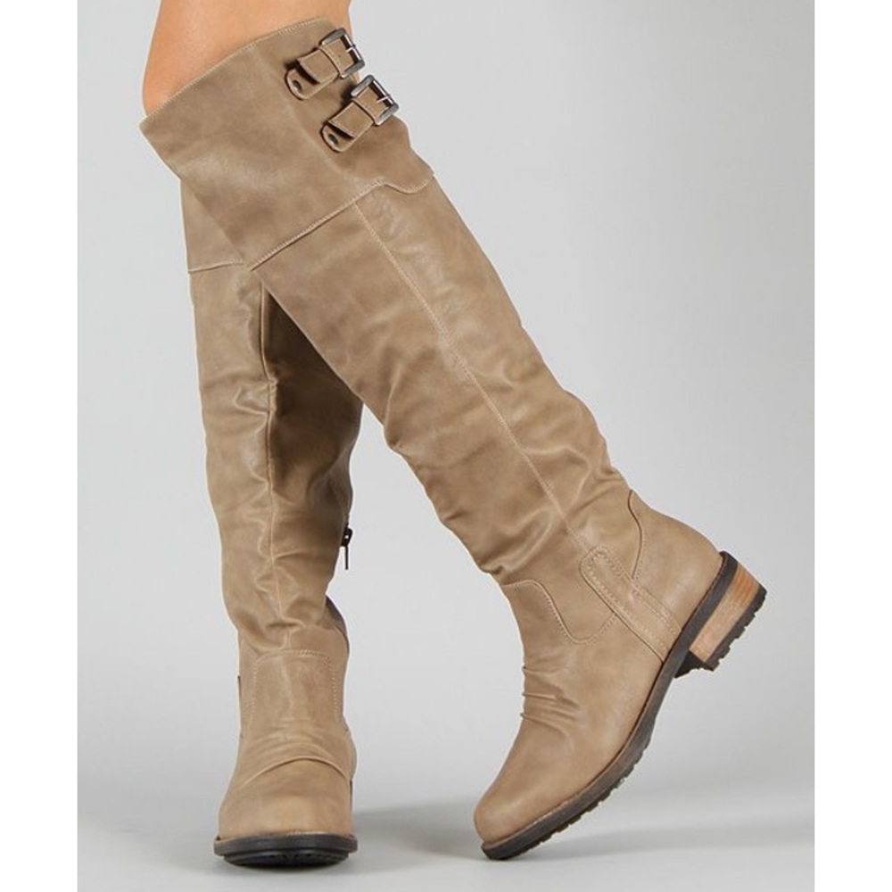 Knee high boots